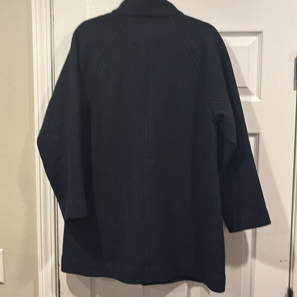 J Crew Italian Boiled Wool PL Navy NWT - Picture 6 of 6